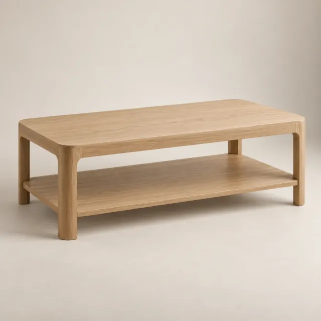 Line Shelf Coffee Table