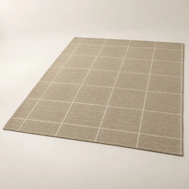 Grid Flatweave Rug